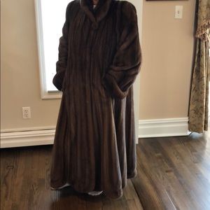 Fur coat for sale. Only 4 years old. Real fur